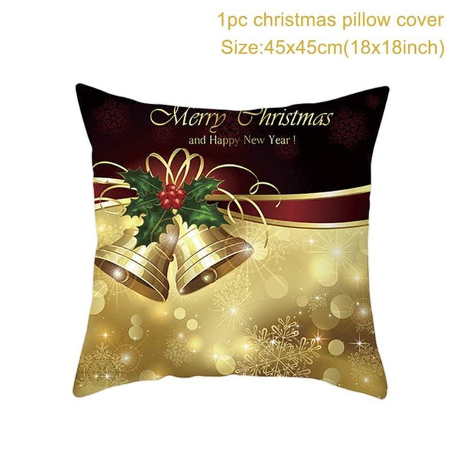 Christmas Cushion Cover Merry Christmas Decorations - TheWellBeing4All