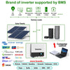 Battery 51.2V 280Ah 300Ah 15KW 6000+ Cycles Max 32 Parallel With CAN BUS/RS485 -10 Years Warranty - TheWellBeing4All