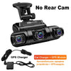 WiFi GPS Car DVR Dual Lens 8 Infrared Light Night Vision 3 Lens 170 Degree Dash Cam Car Camera 4 Channel - TheWellBeing4All