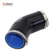 Silicone Tubing Hose Connector Intercooler Turbo Intake Pipe Coupler Hose 45 Degrees Multiple Sizes Black - TheWellBeing4All