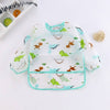 Children Baby Kids Toddler Waterproof Long Sleeve Art Smock Feeding Bib Apron Fit 0-6 Years - TheWellBeing4All