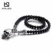 Necklaces Men Punk Stainless Steel Skull Pendant Statement Choker Jewelryi - TheWellBeing4All