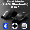 Dual-mode Foldable Mouse Wireless + Bluetooth - TheWellBeing4All