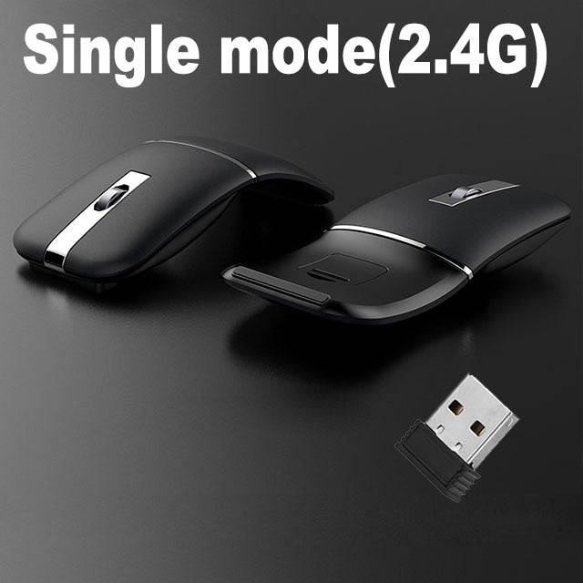 Dual-mode Foldable Mouse Wireless + Bluetooth - TheWellBeing4All