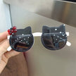 Kids Boys Girls Acrylic Bow Sunglasses UV Protection - TheWellBeing4All