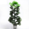 Artificial Plant Tropical Palm Tree Leaves Monstera Coconut Tree Without Pot - TheWellBeing4All