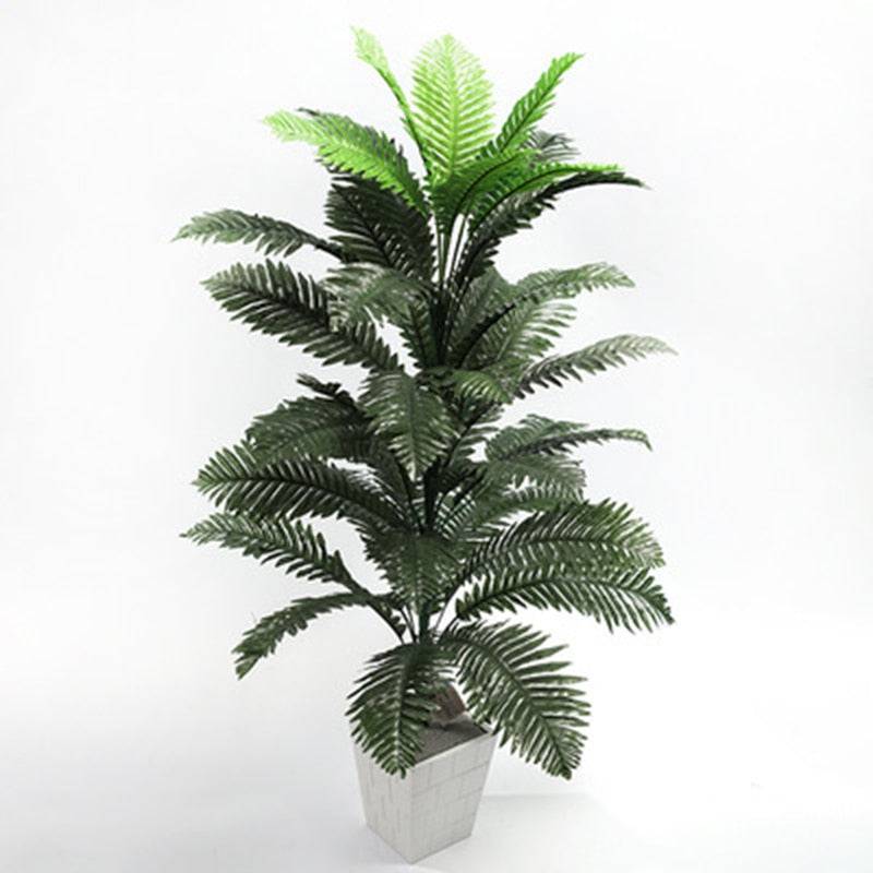 Artificial Plant Tropical Palm Tree Leaves Monstera Coconut Tree Without Pot - TheWellBeing4All