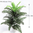 Artificial Plant Tropical Palm Tree Leaves Monstera Coconut Tree Without Pot - TheWellBeing4All