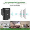 Dual Band Wireless WiFi Repeater/2.4G&5G WiFi Extender/Router Boost WiFi Coverage Easy Installation Wall-plug WPS Button - TheWellBeing4All