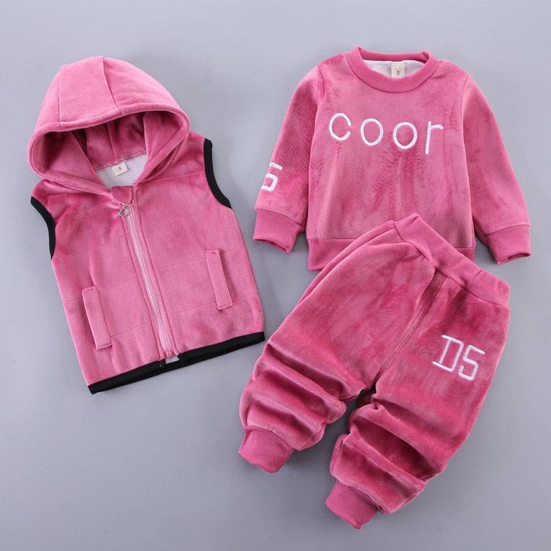 Baby Boys and Girls Clothes Hoodie+Pant Outfit Kids Costume Suit Infant Clothing For Baby Warm Sets - TheWellBeing4All