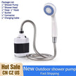 TheWellBeing™ Outdoor Camping, car and dog Portable Shower Pump Waterproof & Digital Display - TheWellBeing4All