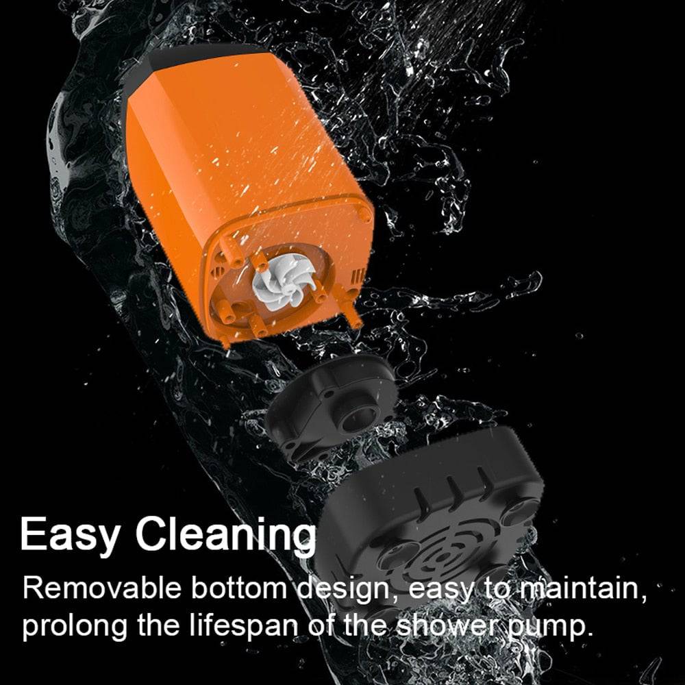 TheWellBeing™ Outdoor Camping, car and dog Portable Shower Pump Waterproof & Digital Display - TheWellBeing4All