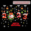 Christmas Wall Window Stickers Marry Christmas Decoration