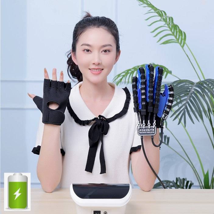 stroke Rehabilitation robot gloves hemiplegia cerebral infarction training equipment finger exerciser - TheWellBeing4All