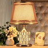 Crystal Table Lamp European Style  Sweet Bedroom Lamp Home Decor Golden Lamp - TheWellBeing4All