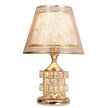 Crystal Table Lamp European Style  Sweet Bedroom Lamp Home Decor Golden Lamp - TheWellBeing4All