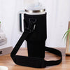 Water Bottle Carrier Bag Adjustable Shoulder Strap Mug Cover Bottle Holder - TheWellBeing4All