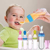 Squeezing Feeding Bottle Silicone Newborn Baby Training Rice Spoon Infant Cereal Food Supplement Feeder Safe Tableware Tools - TheWellBeing4All