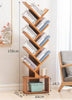 Environmental protectionAll-nan   bamboo bookshelf vertical floor-standing book storage rack - TheWellBeing4All