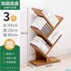 Environmental protectionAll-nan   bamboo bookshelf vertical floor-standing book storage rack - TheWellBeing4All