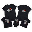 Mom Dad Me Family Matching Outfits Father Daughter Son Clothes Look Tshirt Dad and Me Dad Baby Kids Clothes Father Baby Outfits - TheWellBeing4All