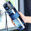 Fitness Sports Water Bottle Large Capacity Eco-Friendly Plastic Portable Leakproof Shaker Fruit Drink Bottle BPA Free - TheWellBeing4All