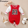 Prowow 0-18M Football Baseball Basketball Baby Boys Clothes Uniforms Sport Jersey Long Sleeve Newborns Rompers For Boys Clothing - TheWellBeing4All