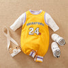 Prowow 0-18M Football Baseball Basketball Baby Boys Clothes Uniforms Sport Jersey Long Sleeve Newborns Rompers For Boys Clothing - TheWellBeing4All