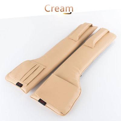 2pcs Car Seat Crevice Gap Stopper Strip PU Leak proof Protector Covers - TheWellBeing4All