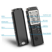 High-Quality Digital Audio Voice Recorder a key lock screen Telephone Recording Real Time Display with MP3 Player - TheWellBeing4All