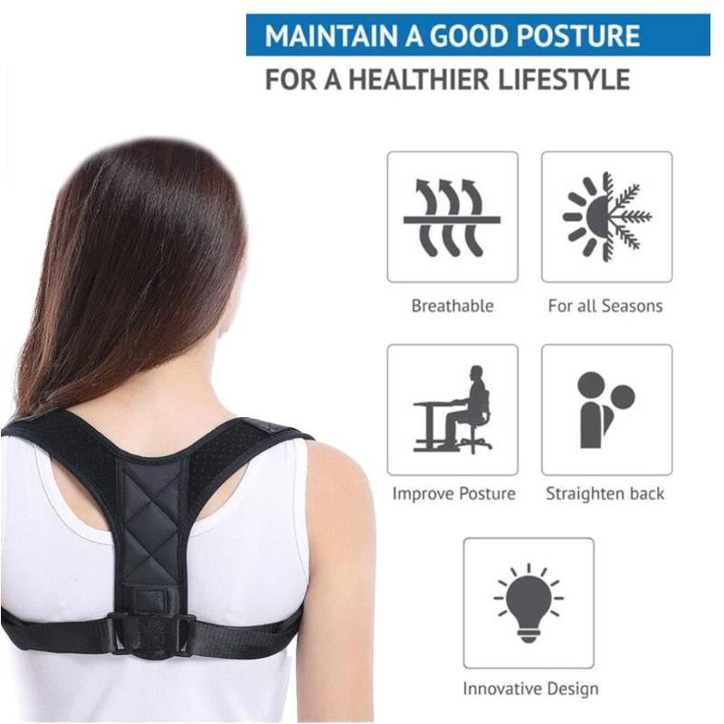 Back Correction Belt Adult Children Women Men Posture Correction Anti Humpback Corrector - TheWellBeing4All