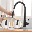 Smart Touch Kitchen Faucets Invisible Pull Out Sprayer Head For Sensor Kitchen Water Tap Sink Mixer Rotate Faucet Water Mixer - TheWellBeing4All