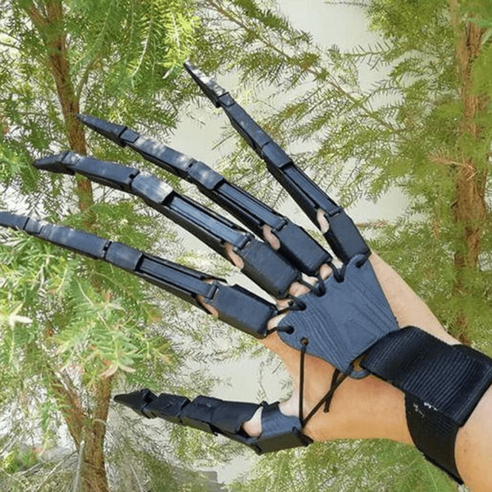 Skull Finger Knuckle Gloves - Perfect for Halloween Party Cosplay & Decor - TheWellBeing4All