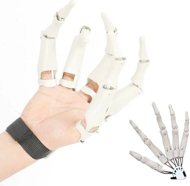 Skull Finger Knuckle Gloves - Perfect for Halloween Party Cosplay & Decor - TheWellBeing4All