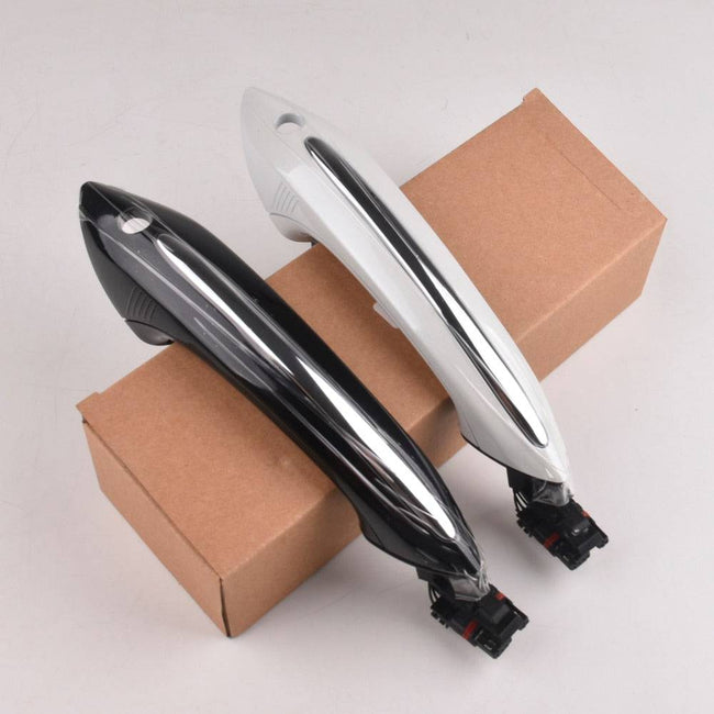 Black white car Exterior door handle for BMW F07 F10 F06 F11 F01 F03 F04 520d 520i 523i 525d 528i 528iX 530d 530i 535d 535i - TheWellBeing4All