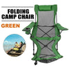 TheWellBeing ™ Outdoor Folding Camp Chair Backrest With Footrest Portable Bed Nap Chair - TheWellBeing4All