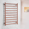 Gold Bathroom Electric Heated Towel Rail Stainless Steel Heated Towel Rack Smart Touch Towel Radiator Thermostatic Towel Warmer - TheWellBeing4All