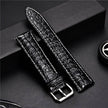 Crocodile Skin Calfskin Soft Watch Strap Leather Watchband - TheWellBeing4All