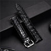 Crocodile Skin Calfskin Soft Watch Strap Leather Watchband - TheWellBeing4All