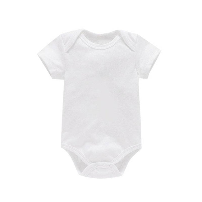 Hi Daddy Mommy Told Me That You Are Awesome Baby Bodysuit Gray Body Baby Boy Girl Romper Short Sleeve Newborn Jumpsuit Outfits - TheWellBeing4All