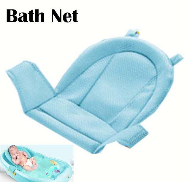 Baby Bath Net Tub Security Support Child Shower Care for Newborn Adjustable Safety Net Cradle Sling Mesh - TheWellBeing4All