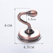 1 Pair European Iron Curtain Hooks Curtain Tieback Wall Hook Holdback for Bedroom Dormitory Curtain Decoration - The Well Being The Well Being The Well Being 1 Pair European Iron Curtain Hooks Curtain Tieback Wall Hook Holdback for Bedroom Dormitory Curtain Decoration