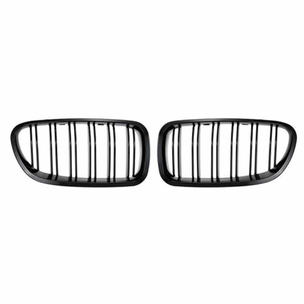 Gloss Car Front Grille Wide Kidney Grille Grill For BMW 5 Series F10 F11 520d 530d 540i 528i 535i M5 Front Bumper Grille - TheWellBeing4All