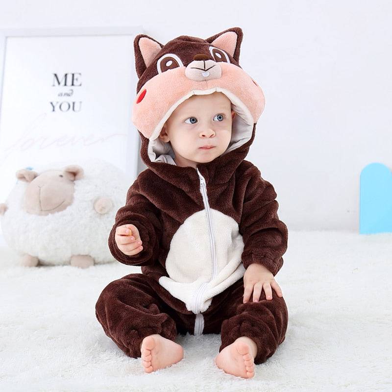 Baby Rompers Winter Kigurumi Costume - TheWellBeing4All