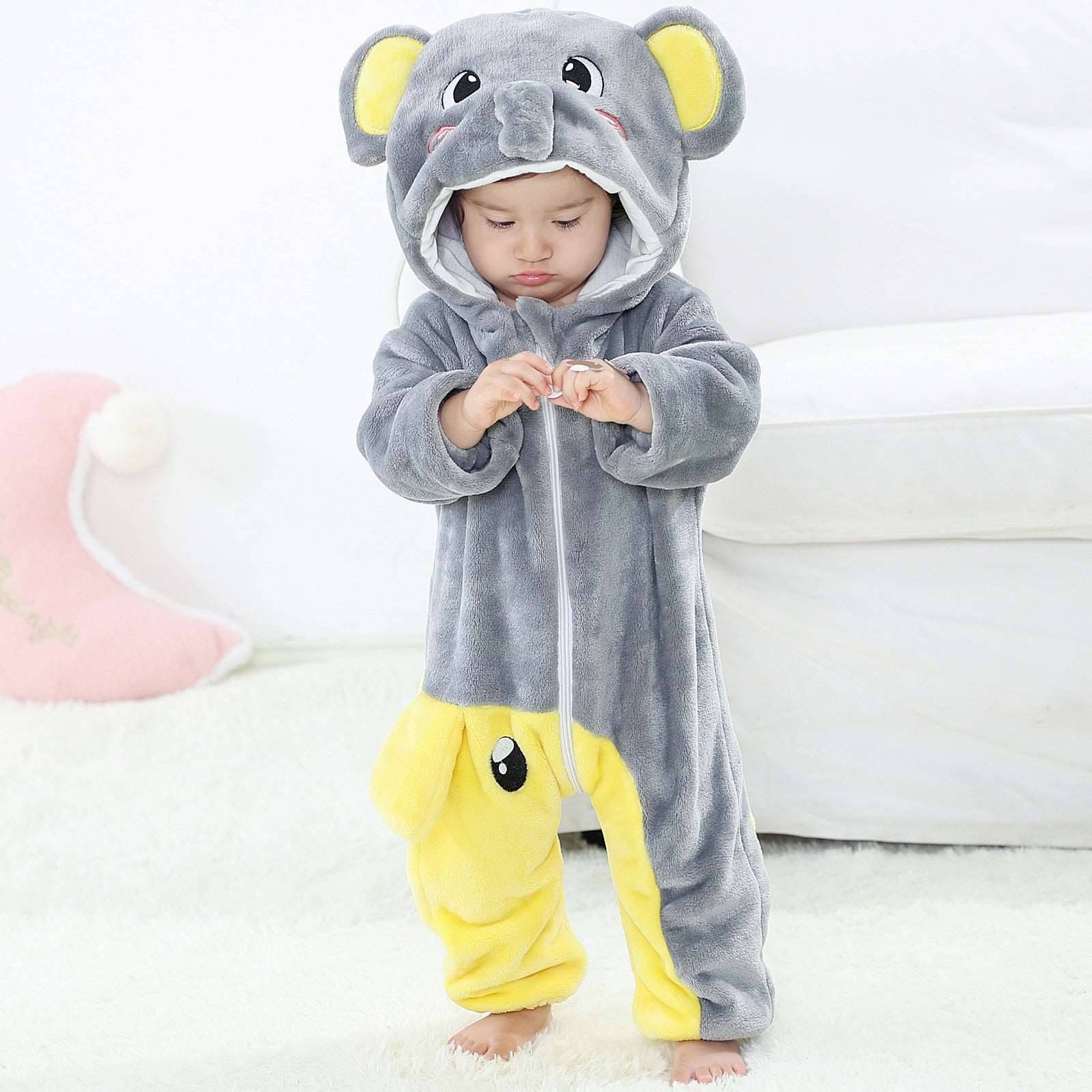 Baby Rompers Winter Kigurumi Costume - TheWellBeing4All