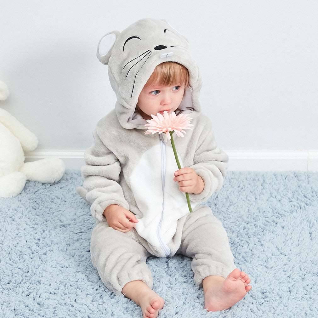 Baby Rompers Winter Kigurumi Costume - TheWellBeing4All