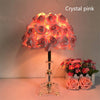 Rose Flower LED Table Lamp Wedding Party Bedroom Bedside Night Light - TheWellBeing4All