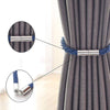 Curtain Magnetic Buckles Binding Rope Drapery Tieback Punch-Free Holder Hook Buckle Clip Curtains - TheWellBeing4All