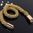 Curtain Magnetic Buckles Binding Rope Drapery Tieback Punch-Free Holder Hook Buckle Clip Curtains - TheWellBeing4All