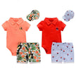 Outfit Newborn Toddler Clothes Sets Boys Tops+ Shorts Has 3Pcs Casual Suit Sets - TheWellBeing4All